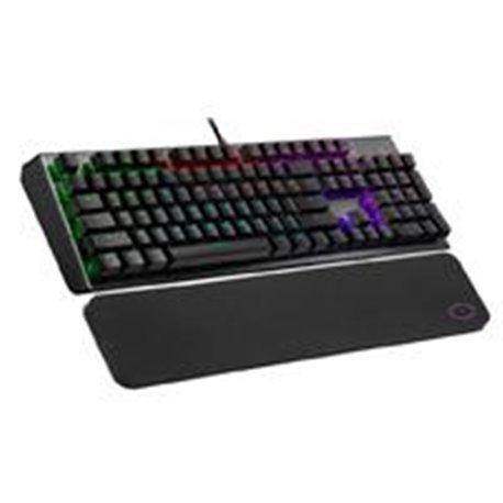 TECLADO COOLER MASTER CK550 V2 INTERRUPTOR AZUL MECANICO RGB GAMER