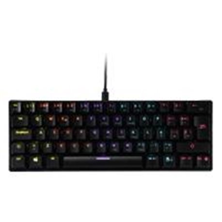TECLADO MECANICO OCELOT/FORMA 60/ALAMBRICO/PLASTICO/ILUMINACION TIPO RGB/GAMER