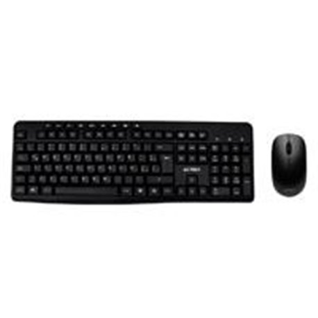 KIT DE TECLADO Y MOUSE  ACTECK CREATOR MK450 / INALAMBRICO / MULTIMEDIA/2.4GHZ/ COLOR NEGRO/AC-931748