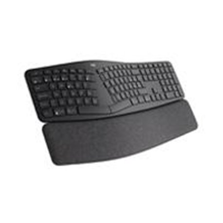 TECLADO LOGITECH ERGO K860 PARTIDO INALÁMBRICO USB BLUETOOTH 5.0 MULTIDISPOSITIVOS UNIFYING HASTA 10 MTS DE DISTANCIA PARA PC/MA