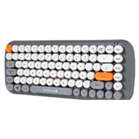 TECLADO/MOUSE TECHZONE TZ20COMB01-INA NANO USB INALAMBRICO RETRO