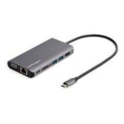 DOCKING USB-C MULTIPUERTOS - HDMI O VGA  - 100W ENTREGA DE ALIMENTACIóN PD - CABLE DE 30CM - LECTOR DE SD (DKT30CHVAUSP) - START