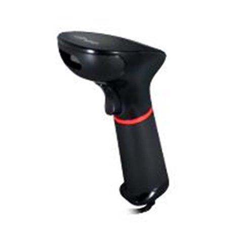LECTOR DE CODIGOS DE BARRA GHIA IMAGER 2D, USB, COMPATIBLE CON QR