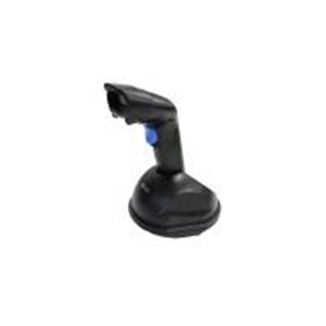 LECTOR DE CODIGO DE BARRAS OPTICO INALAMBRICO VIA BLUETOOTH EC LINE, NEGRO COMPATIBLE CON WINDOWS, ALCANCE HASTA 100MTS