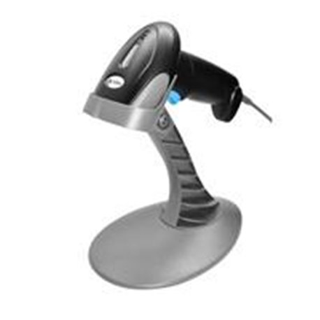 LECTOR DE CODIGO DE BARRAS 1D LASER 3NSTAR SC050 BASE INCLUIDA GRIS USB VEL DE ESCANEO 100/PS