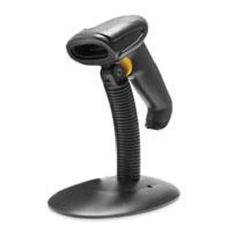 LECTOR CCD DE CODIGO DE BARRAS GHIA LARGO ALCANCE CON BASE, USB // LECTURA SOBRE PANTALLAS