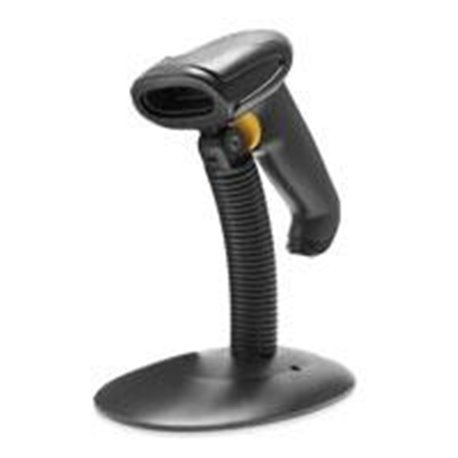LECTOR DE CODIGOS DE BARRA GHIA LASER 1D CON BASE, USB