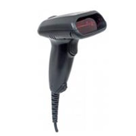 LECTOR CODIGO BARRAS LASER ALCANCE 30CM USB NEGRO MANHATTAN