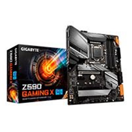 MB GIGABYTE Z590 INTEL S-1200 11A GEN/4XDDR4 2933/PCIE 4.0/DP/7XUSB 3.2/USB-C/2X M.2/ATX/GAMA ALTA/GAMER