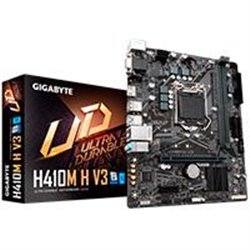 MB GIGABYTE H410 INTEL S-1200 10A GEN/2XDDR4 2666MHZ/VGA/HDMI/4XUSB3.1/M.2/MICRO ATX/GAMA BASICA