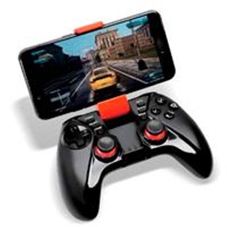 CONTROL GAMER TECHZONE TZ18BTC01 SMARTPHONE BLUETOOTH RECARGABLE NEGRO