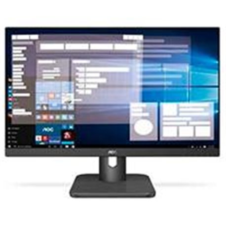 MONITOR LED AOC 19.5 PULGADAS / ENTRADA HDMI Y VGA / TIEMPO DE RESPUESTA 5MS / BRILLO 200 CD/M2 / VESA 100X100 MM / COLOR NEGRO 