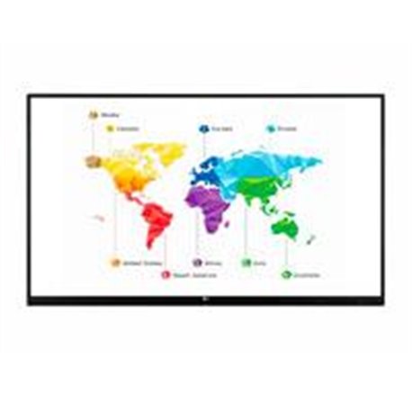 MONITOR DE SEÑALIZACION DIGITAL TOUCHSCREEN DE 75 PLG, UHD, 330 NITS DE BRILLO, PUNTOS MULTI-TACTIL 20, DE ESCRITURA 10 HDMI (3)