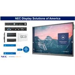 MONITOR INTERACTIVO DE 86 NEC CB861Q UHD 3840 X2169, 350 CD/M2 HDMI (3) VGA, RJ-45, RS-232 20 PUNTOS TACTIL Y 10 ESCRITURA WINDO