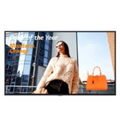 MONITOR DE SEÑALIZACION DIGITAL DE 49 USO 24/7 BRILLO 500 NITS BISEL 9,9 MM T / R / L, 14,4 MM B PROFUNDIDAD 39,9 MM INTERFAZ HD