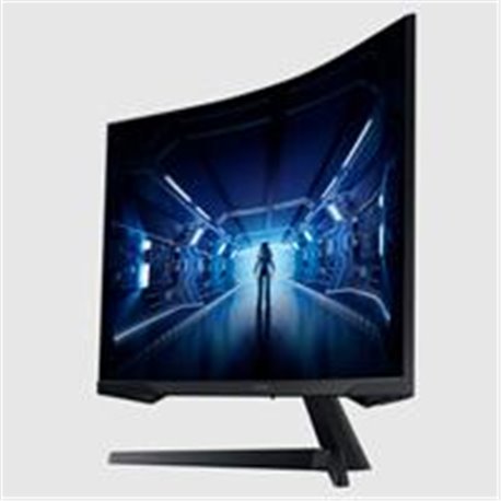 MONITOR LED SAMSUNG 32 WIDESCREEN WQHD 2,560 X 1,440 ODYSSEY G5, NEGRO, 1 HDMI, 1 D. PORT, CURVO GAMER 144HZ, 1000R, 1MS