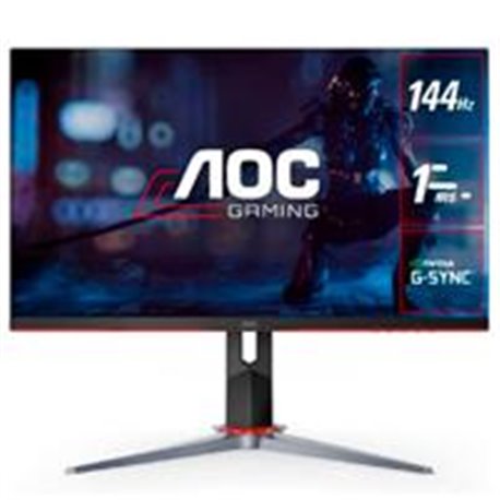MONITOR LED GAMER AOC IPS 24/ ENTRADAS HDMI / VGA / DISPLAYPORT / ASPECTO 169 / TR 1 MS / AMD FREE SYNC / 144 HZ / RESOLUCION 19