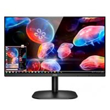 MONITOR LED VA  AOC 24 NEGRO / HDMI Y VGA / ASPECTO 16:9 / TIEMPO DE RESPUESTA  6 MS / RESOLUCION 1920 X 1080 / 75HZ / VESA 100X