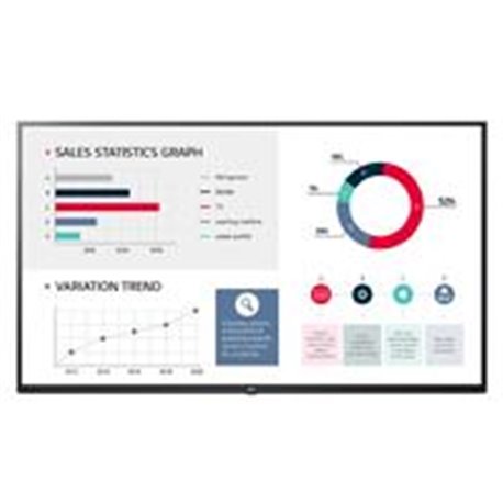 MONITOR SEÑALIZACION DIGITAL LG CON PANEL IPS UHD DE 43 PULGADAS, 300 NITS DE BRILLO PARA USO 16/7 CON PLATAFORMA DE SEÑALIZACIN