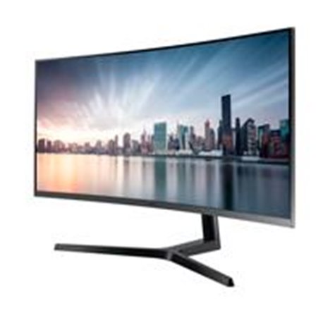 MONITOR LED SAMSUNG 34 WIDESCREEN 3,440 X 1,440 CH89WG, NEGRO, 1 HDMI, 1 D. PORT, USB-C, CURVO, 1800R, 4MS, 100HZ