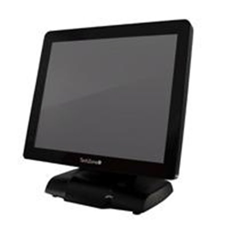 MONITOR TOUCH TECHZONE TZBED17, VGA, DC, 17, RESOLUCION 1024 X 788,  NEGRO