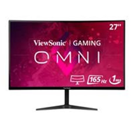 MONITOR VIEWSONIC ENTRETENIMIENTO Y JUEGOS, VX2718-2KPC-MHD, CURVO 1500R, 2560  X 1440, WQHD, 165HZ ACTUALIZACION, 1 MS TIEMPO D