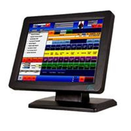 MONITOR TOUCH SCREEN ESPECIAL USO RUDO LED EC LINE 15 PULGADAS EC-TS-1510 TFT POS