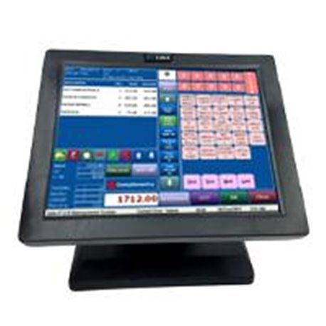 MONITOR TOUCH SCREEN USO RUDO LED EC LINE 12 PULGADAS EC-TS-1210 TFT POS BOCINAS OPCIONALES