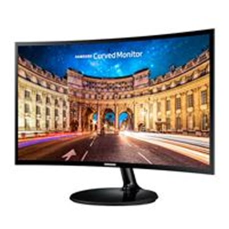 MONITOR LED SAMSUNG 24 WIDESCREEN FULL HD 1920X1080 LC24F390FHLXZX NEGRO D-SUB HDMI CURVO