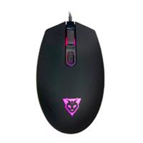 MOUSE ALAMBRICO OCELOT/OPTICO/USB/DPI CONFIGURABLE HASTA 2400/4 BOTONES/ERGONOMICO/GAMER