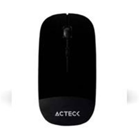 MOUSE INALAMBRICO ACTECK OPTIMIZE SLIM MI210 /2.4GHZ /USB/1200 DPI/ COLOR NEGRO/AC-928885
