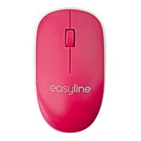 MOUSE INALAMBRIO 1 000 DPI VIVA EASY LINE BY PERFECT CHOICE MAGENTA