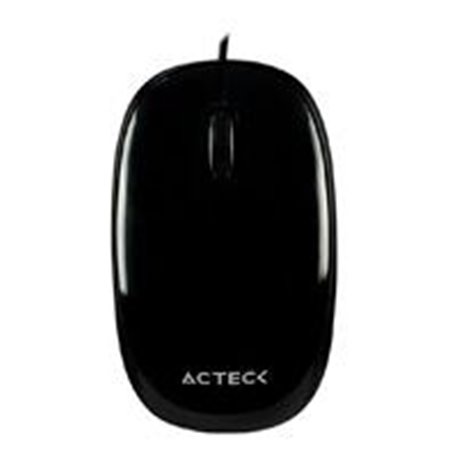 MOUSE ALAMBRICO ACTECK ENTRY 110/OPTICO/USB/1200 DPI/COLOR NEGRO/AC-928847