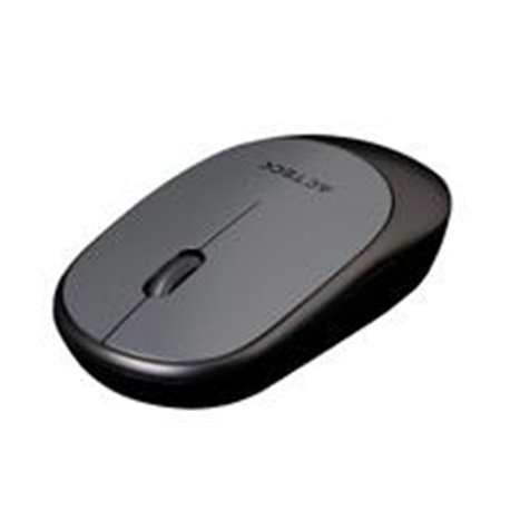 MOUSE INALAMBRICO ACTECK OPTIMIZE SLIM MI420 /1200 DPI 2 BOTONES + SCROLL COLOR PLATA/NEGRO AC-932660
