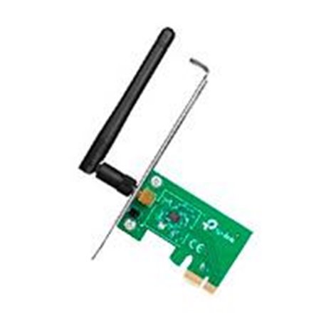 TARJETA DE RED PCI EXPRESS X1 INALAMBRICA TP-LINK TL-WN781ND WIRELESS 802.11N/G/B150MBPS ANTENA DESMONTA 2DBI (CARACTERISTICAS S