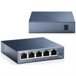 SWITCH TP-LINK TL-SG105 5 PUERTOS RJ45 GIGABIT 10/100/1000 NO ADMINISTRABLE CARCASA METALICA AUTO-NEGOCIACION AUTO-MDI/MDIX PARA