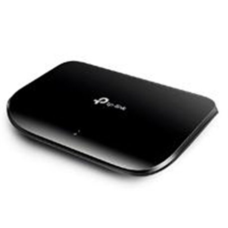 SWITCH TP-LINK TL-SG1005D 5 PUERTOS RJ45 GIGABIT 10/100/1000 MBPS NO ADMINISTRABLE PARA ESCRITORIO O PARED