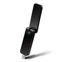 TARJETA DE RED USB INALAMBRICA TP-LINK ARCHER T4U BANDA DUAL AC1300 400MPBS EN 2.4GHZ Y 867MBPS EN 5GHZ 802.11 AC/A/B/G/N PUERTO