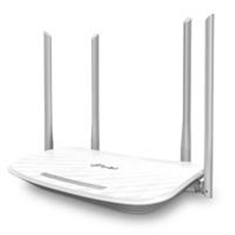 ROUTER INALAMBRICO TP-LINK ARCHER C50 AC1200 BANDA DUAL 2.4GHZ A 300MBPS Y 5GHZ A 867MBPS 4 PUERTOS LAN 10/100 1 PUERTO WAN 10/1