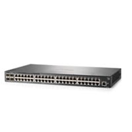 SWITCH HP ARUBA 2930F 48G 4SFP, 48 PUERTOS RJ45 10/100/1000 Y 4 SFP 1/10GE ADMINISTRABLE CAPA 3 RIP, OSPF, ACLS, QOS