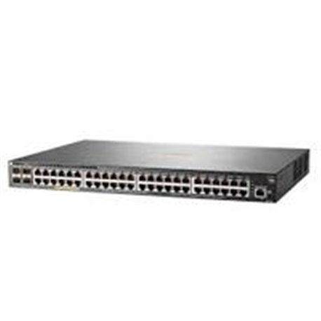 SWITCH HP ARUBA 2930F 48G POE 4SFP, 48 PUERTOS RJ45 10/100/1000 POE 370W Y 4 SFP 1/10GE ADMINISTRABLE CAPA 3 RIP, OSPF, ACLS, QO