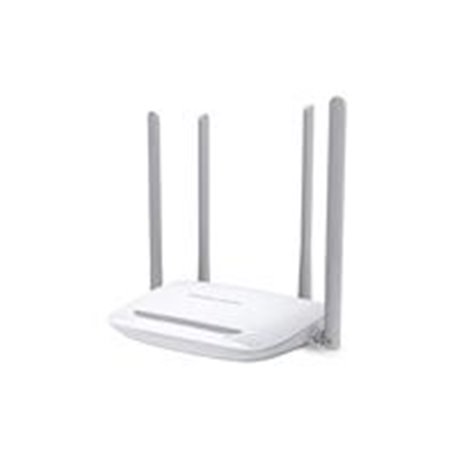 ROUTER INALAMBRICO MERCUSYS MW325R 300MBPS 802.11N/G/B 3 PUERTOS LAN 10/100 1 PUERTO WAN 10/100 4 ANTENAS FIJAS EXTERNAS