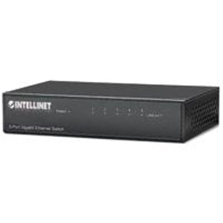 SWITCH INTELLINET GB 5 PTOS DESKTOP METAL