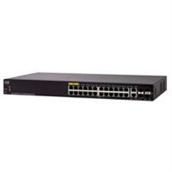SWITCH CISCO SMB 24 PUERTOS 10/100, MAX POE, ADMINISTRABLE