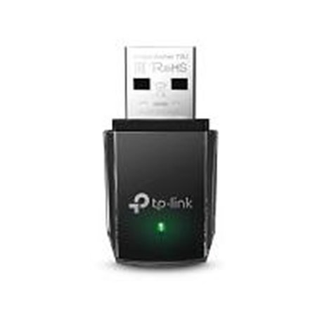 TARJETA DE RED USB TP-LINK ARCHER T3U BANDA DUAL AC1300 5GHZ 867MBPS 2.4GHZ 400MBPS 802.11AC/A/N/G/B TAMAÑO MINI