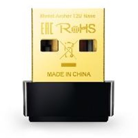 TARJETA DE RED USB TP-LINK ARCHER T2U NANO DUAL BAND AC600 5GHZ 433MBPS 2.4GHZ 150MBPS 802.11AC/A/N/G/B