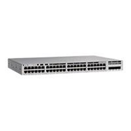 SWITCH CISCO CATALYST 9200L 48-PORT POE+ 4X1G NETWORK ESSENTIALS (LICENCIAMIENTO DNA OBLIGATORIO NO INCLUIDO)