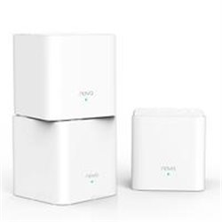 NOVA MW3 TRUE MESH WIFI EXTENSOR DE RED, COBERTURA DE HASTA 300 M2 DUAL BAND 2 ANTENAS DE 3DBI MU-MIMO + BEAMFORMING, PAQUETE DE