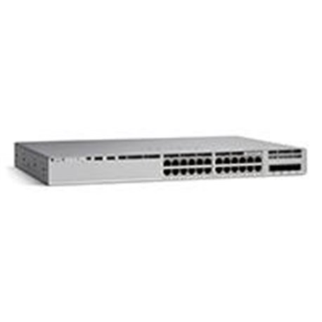 SWITCH CISCO CATALYST 9200L 24-PORT POE+ 4X1G UPLINK SWITCH, NETWORK ESSENTIALS