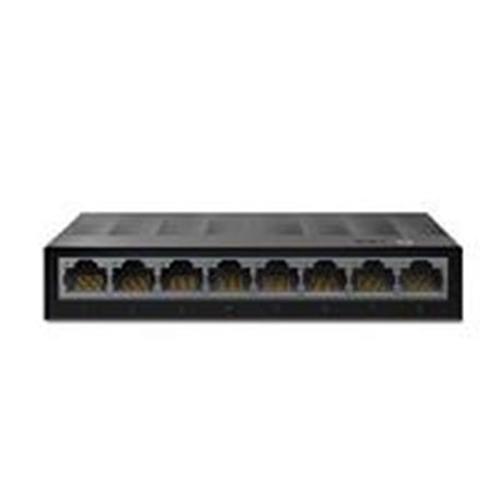 SWITCH TP-LINK LS1008G 8 PUERTOS RJ45 GIGABIT 10/100/1000 MBPS NO ADMINISTRABLE AUTO MDI/MDIX PARA ESCRITORIO O MONTAJE EN PARED